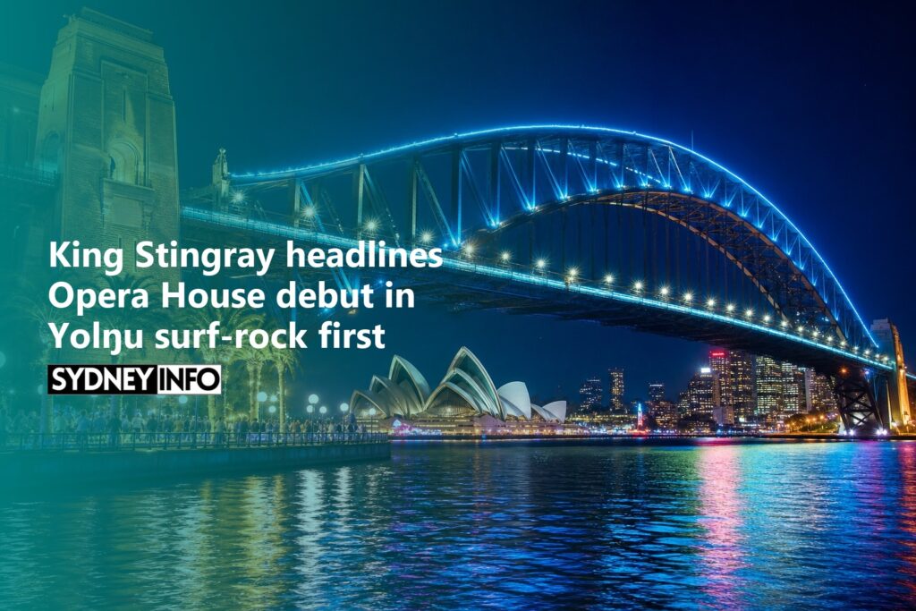 AI Generated - King Stingray headlines Opera House debut in Yolŋu surf-rock first