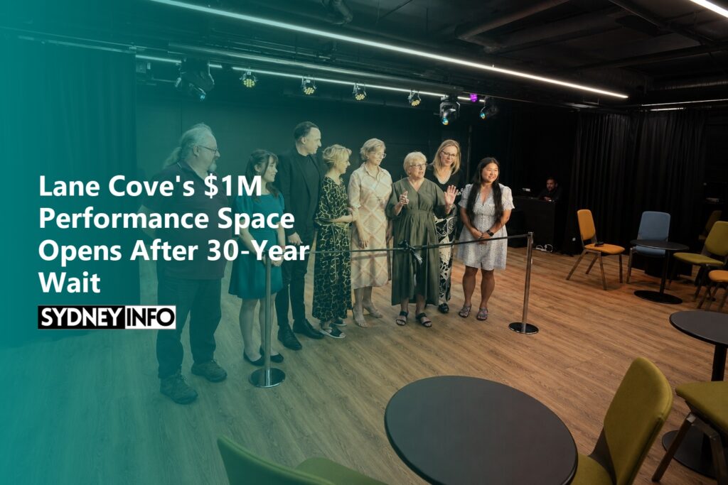 AI Generated - Lane Cove's $1M Performance Space Opens After 30-Year Wait