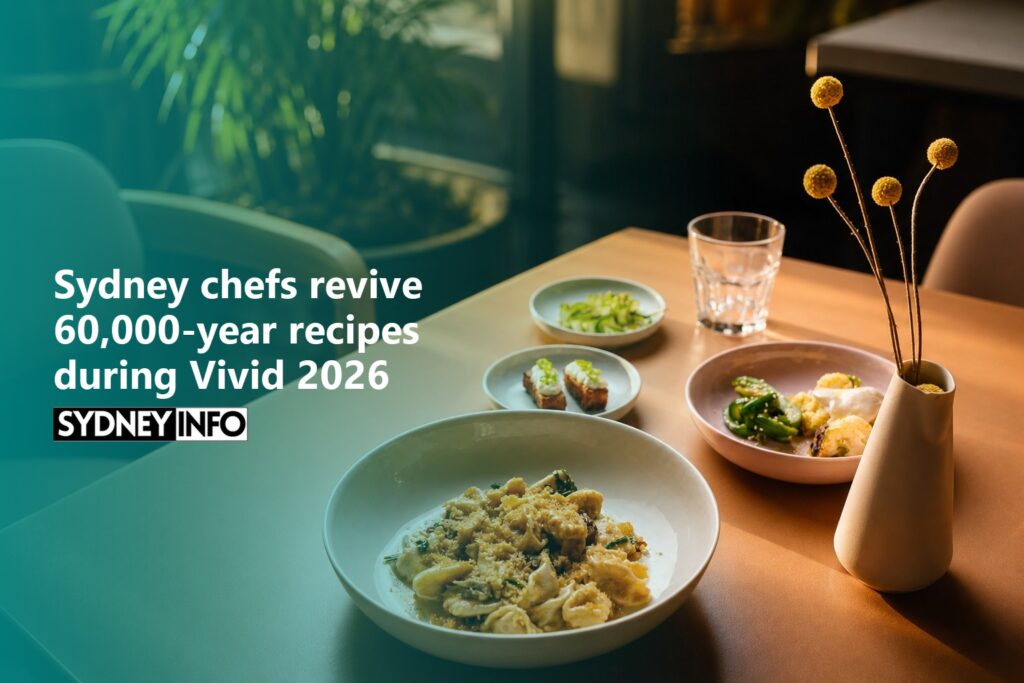 AI Generated - Sydney chefs revive 60,000-year recipes during Vivid 2026