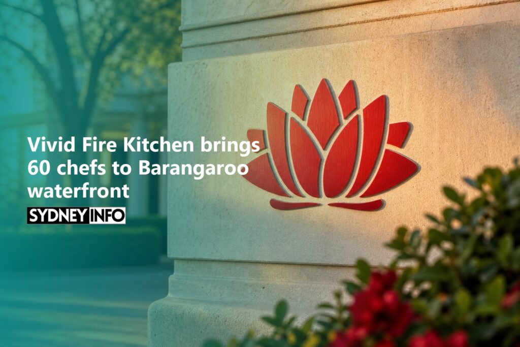 AI Generated - Vivid Fire Kitchen brings 60 chefs to Barangaroo waterfront