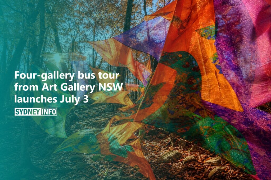 AI Generated - Four-gallery bus tour from Art Gallery NSW launches July 3