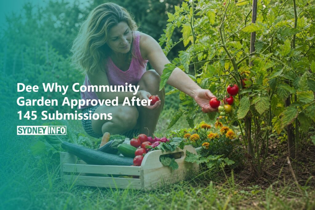 AI Generated - Dee Why Community Garden Approved After 145 Submissions