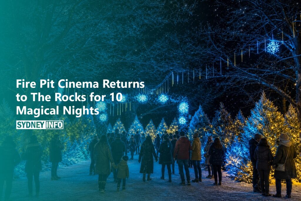 AI Generated - Fire Pit Cinema Returns to The Rocks for 10 Magical Nights