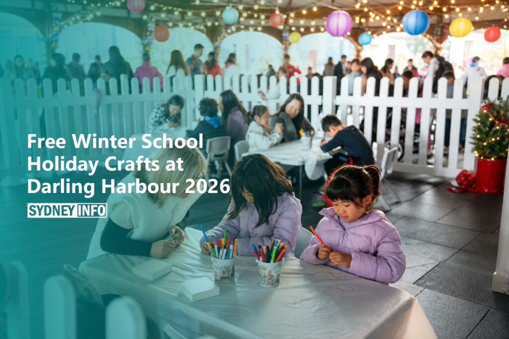 AI Generated - Free Winter School Holiday Crafts at Darling Harbour 2026