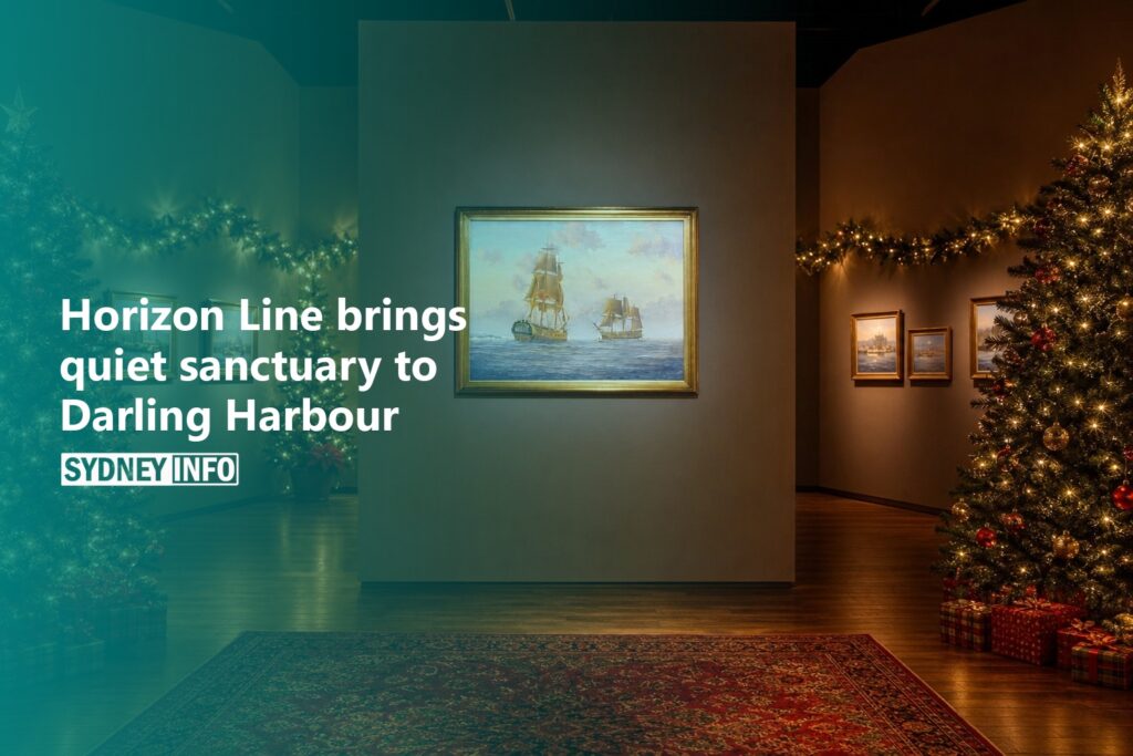 AI Generated - Horizon Line brings quiet sanctuary to Darling Harbour