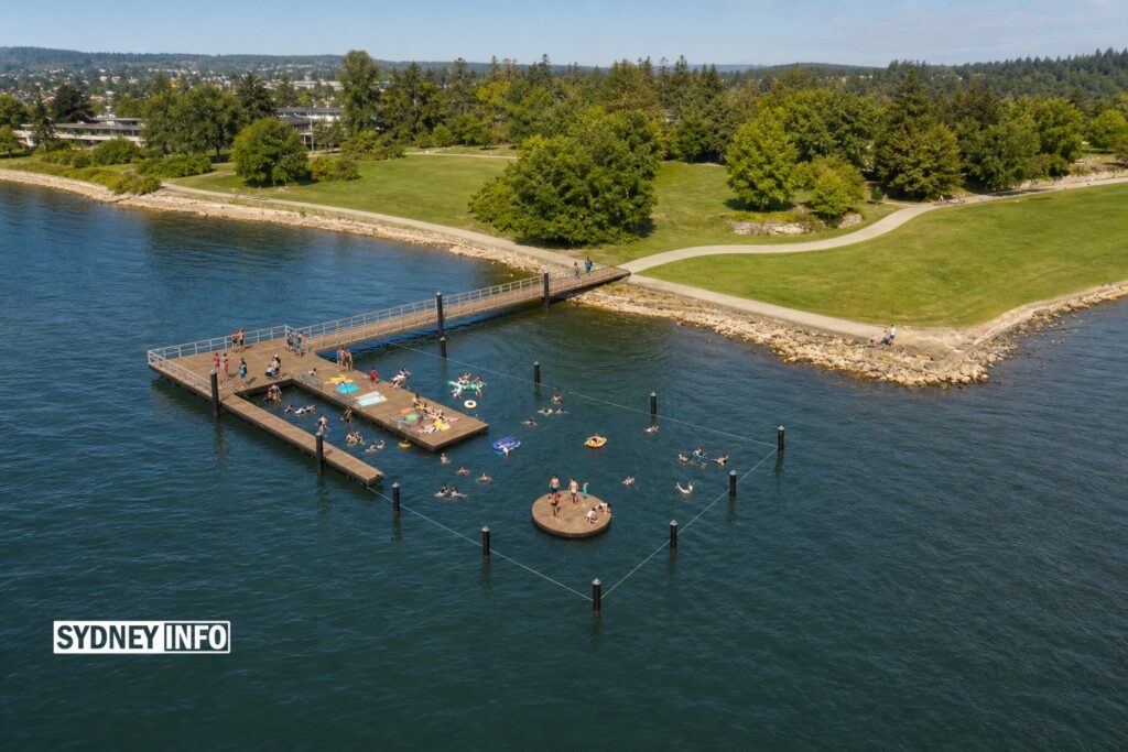 AI Generated - Callan Park Tidal Baths Construction Underway for Summer Opening