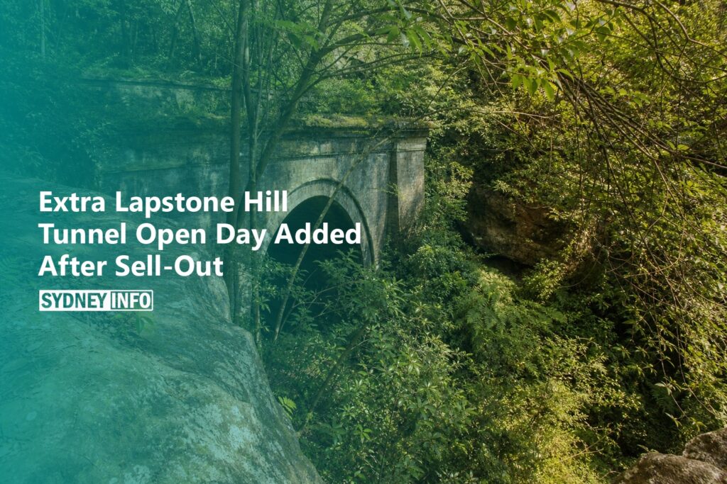 AI Generated - Extra Lapstone Hill Tunnel Open Day Added After Sell-Out
