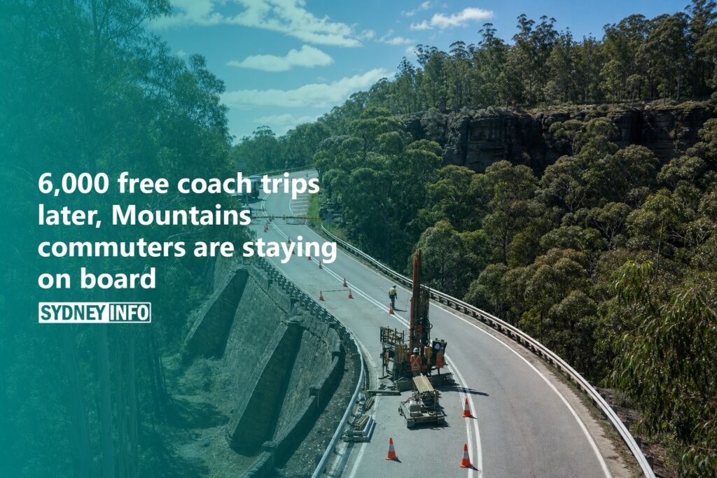 AI Generated - 6,000 free coach trips later, Mountains commuters are staying on board