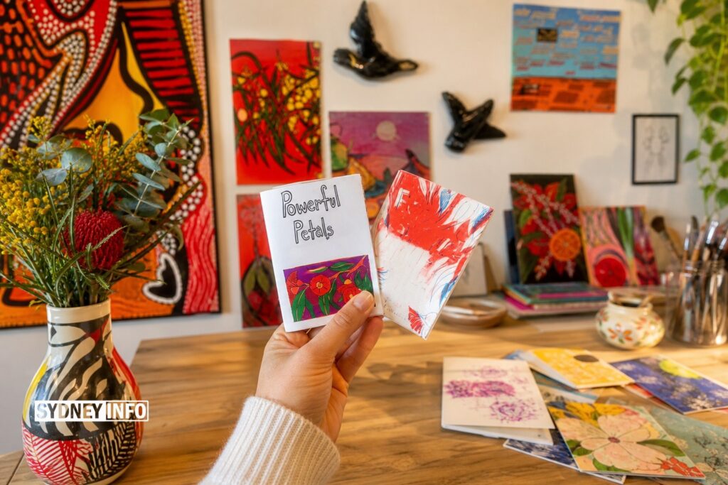 AI Generated - Climate Cartoonist Leads Free Zine Workshop at Royal Botanic Garden