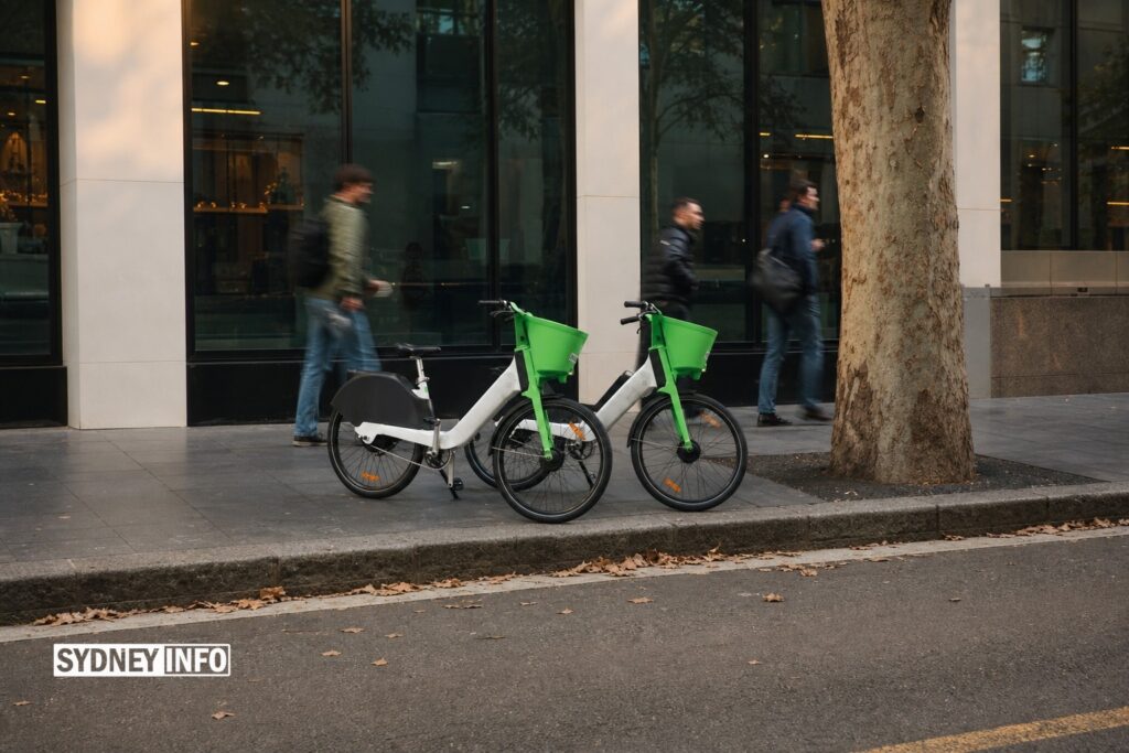 AI Generated - Lime Bikes Block Milsons Point Footpaths, Prompting Safety Fears