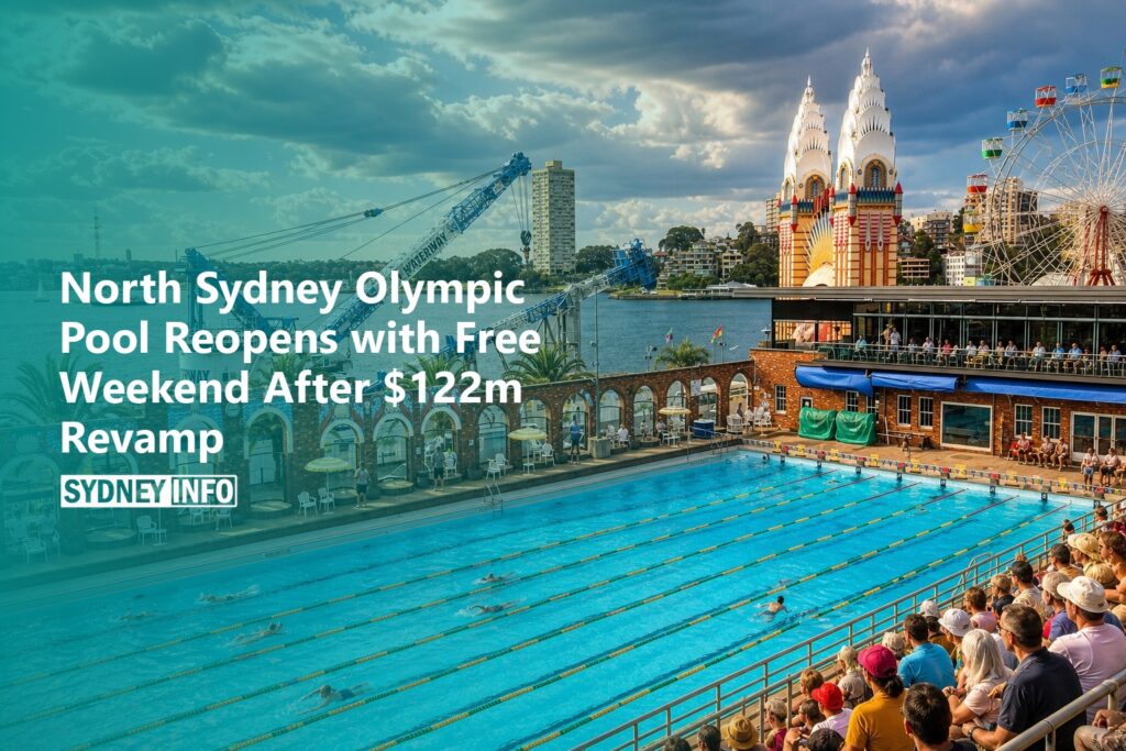 AI Generated - North Sydney Olympic Pool Reopens with Free Weekend After $122m Revamp