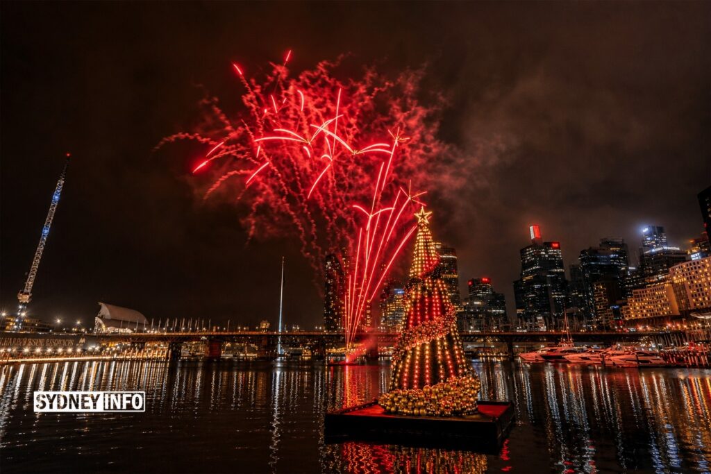 AI Generated - Cockle Bay Christmas Spectacular Returns To Darling Harbour
