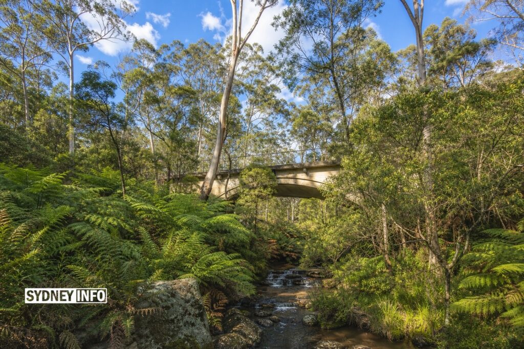 AI Generated - Leura Cascades Reopens With Heritage Lighting, But Tracks Remain Closed