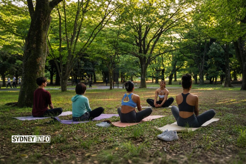 AI Generated - Recharge Penrith Brings Free Wellness Sessions To City Parks